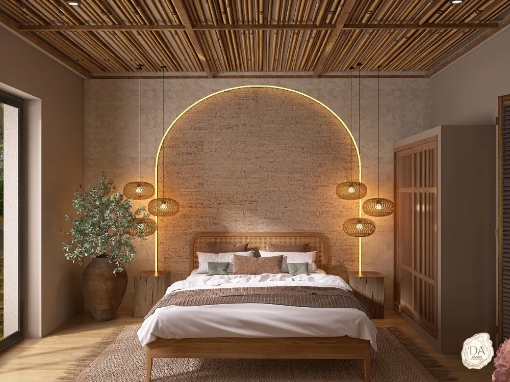 Chambre zen avec espace bien-être Chambre spacieuse et zen avec éléments de bien-être